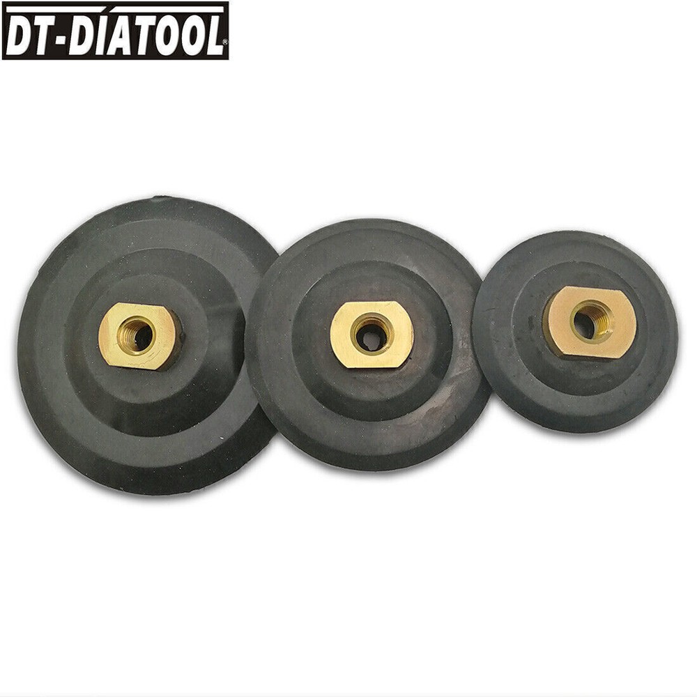 1pc Rubber Backer Pad Hook and Loop Backing Pad for Angle Grinder Polishing Pads