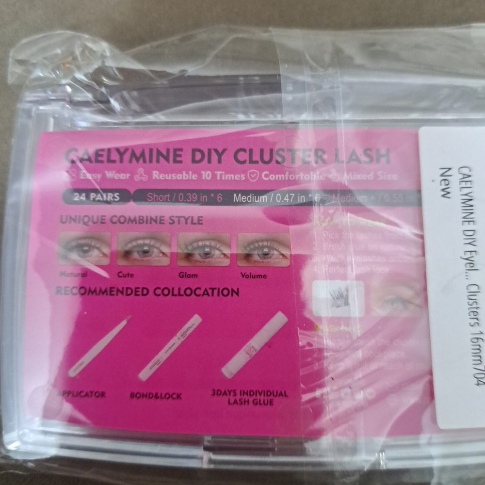 Caelymine DIY Cluster Lashes NIB