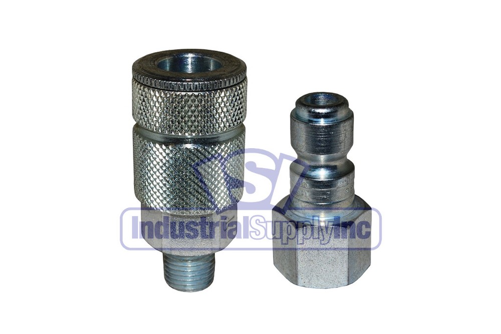 Automotive Tru-Flate | 3/8" Coupler | 3/8" Plug | 3/8" Pipe Threads
