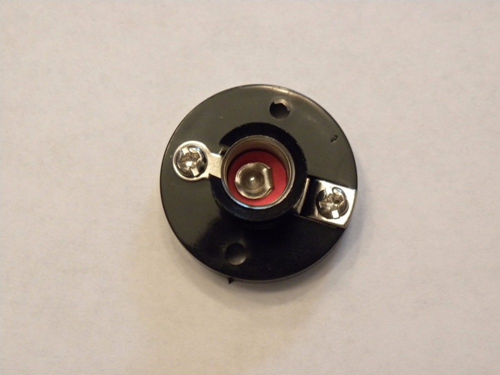 Lionel Trains E10 Screw Base Socket - Black