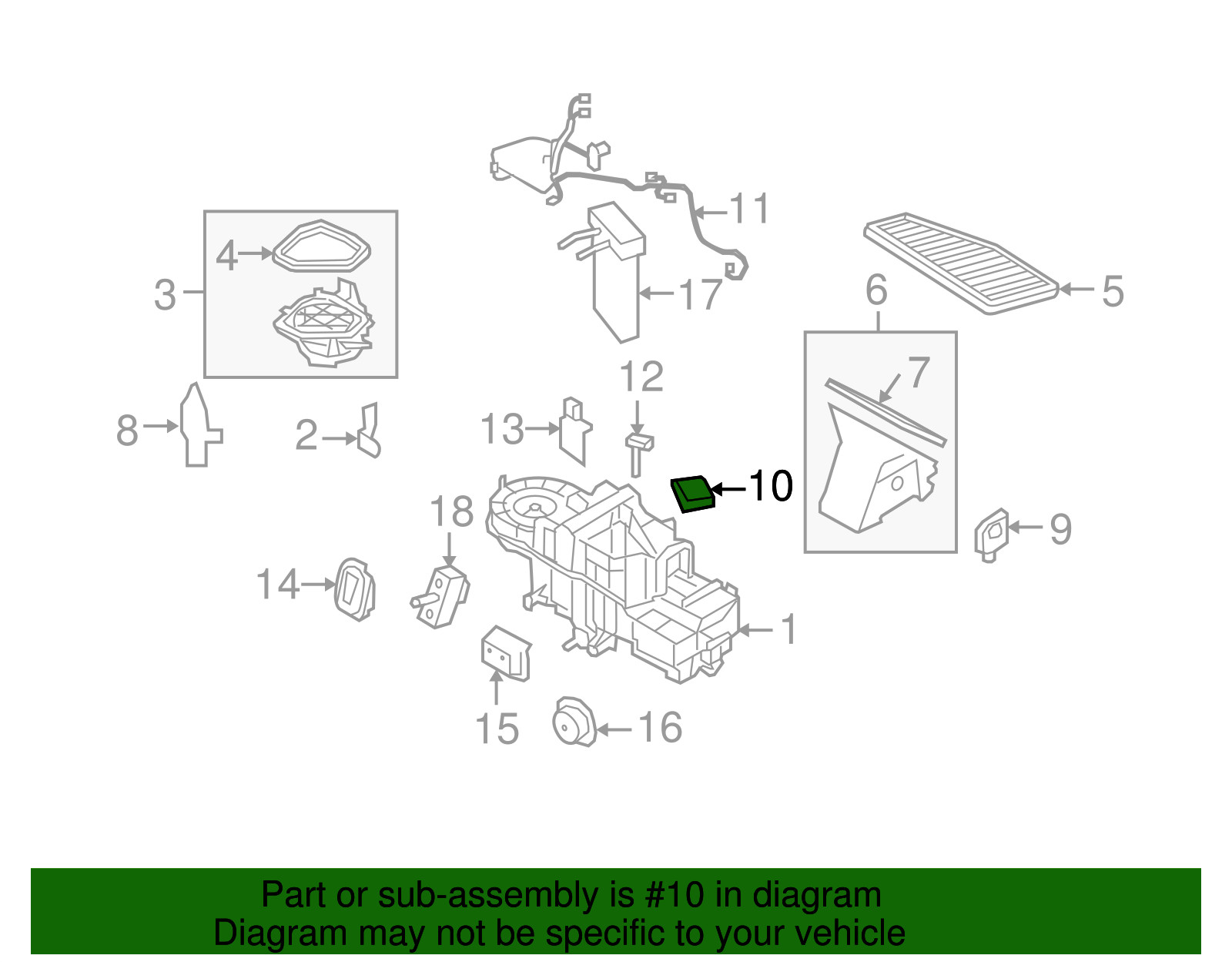 Genuine Ford Mode Motor 8L8Z-19E616-C