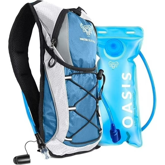 Water Buffalo Road Runner Hydration 12 L Backpack – Lightweight with 2L Bladder