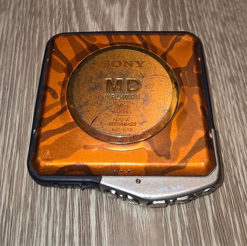 SONY MZ-E45 Portable MD Player - Tested and Working but PLEASE READ