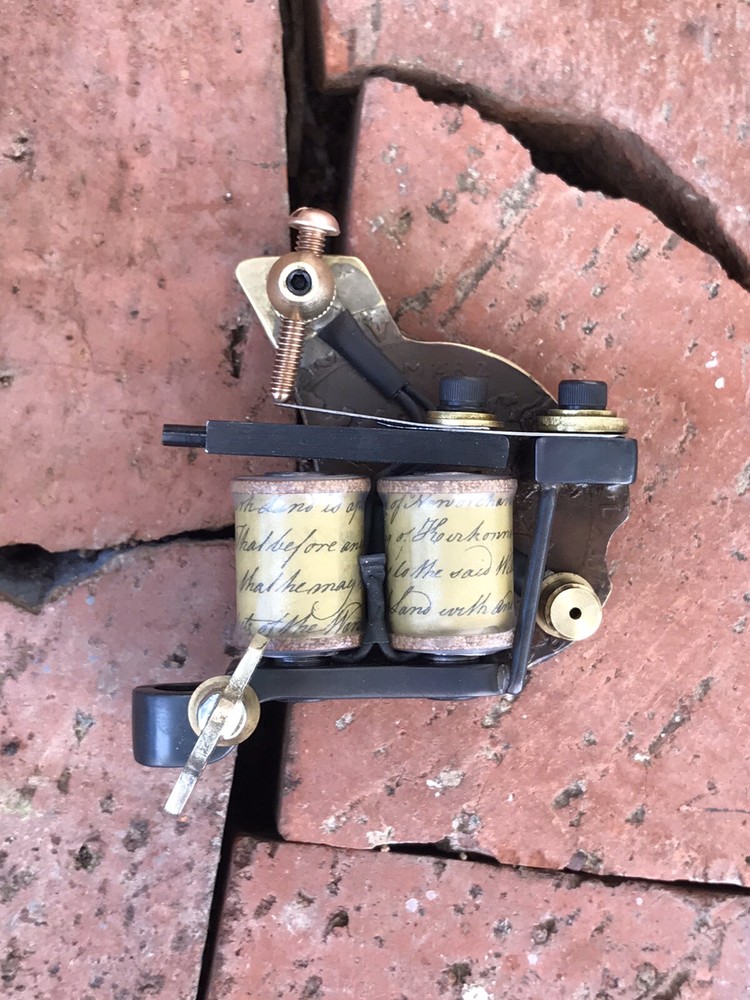 professional handmade tattoo machine eagle battle lion liner