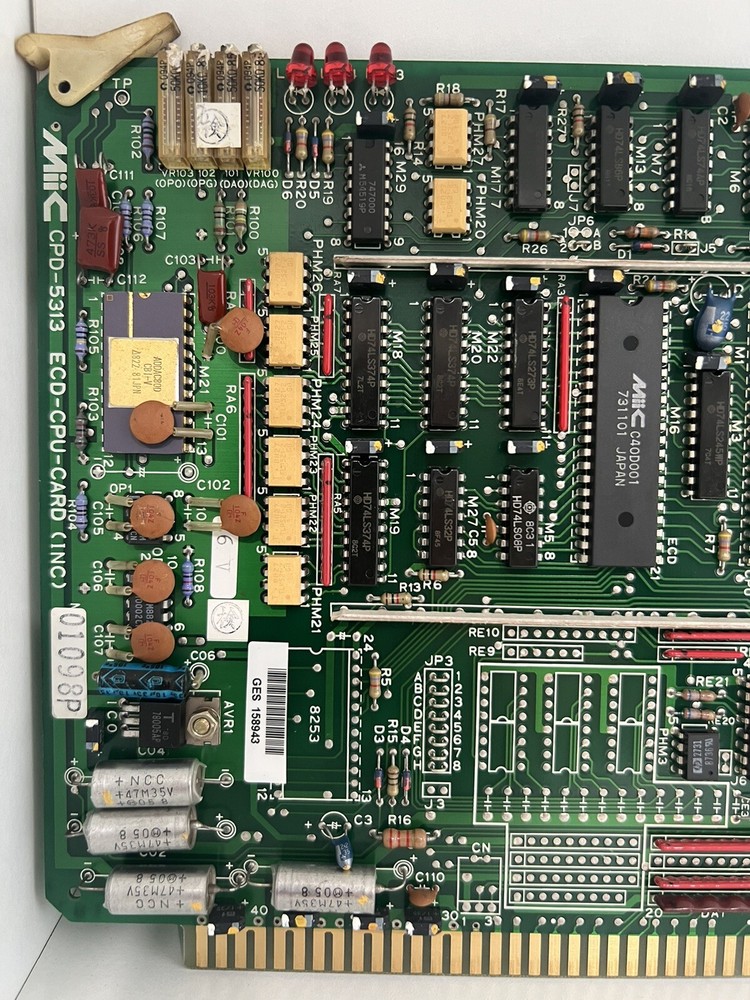 MIIC CPD-5313 ECD-CPU-CARD (INC) 01098P (A3A)