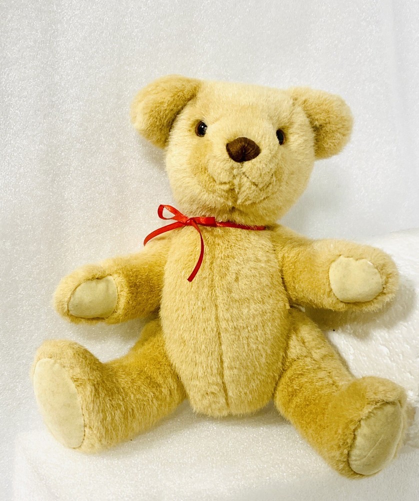 BIALOSKY BEAR Jointed Plush 1994 Commonwealth Brown Tab 9”