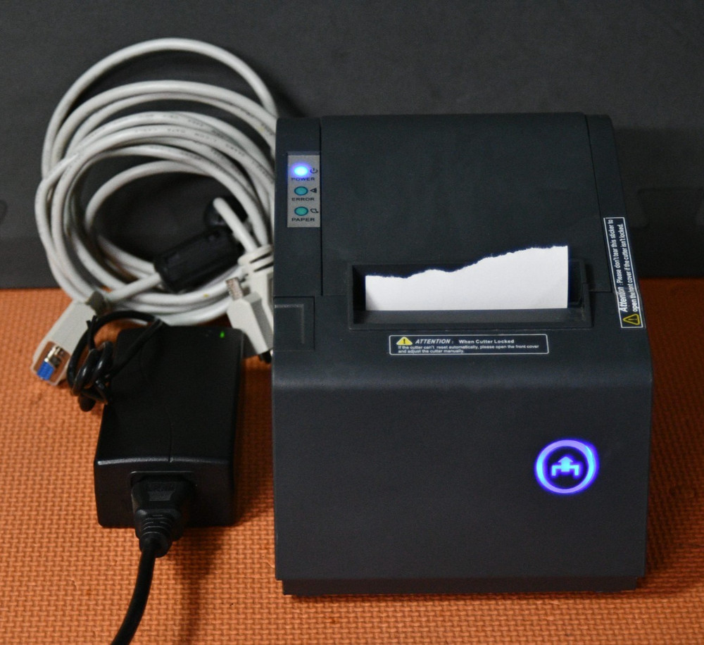 OmniPrint OM9300 Thermal Receipt Printer W/ Parallel Port