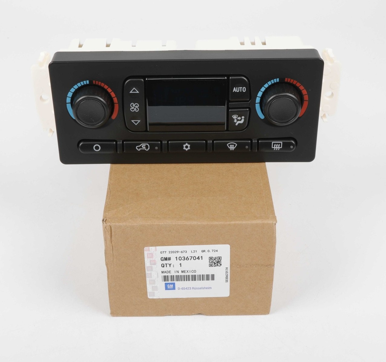 New For Chevy GMC Hummer OEM 599-211XD Heater ClimateControl AC Module Panel