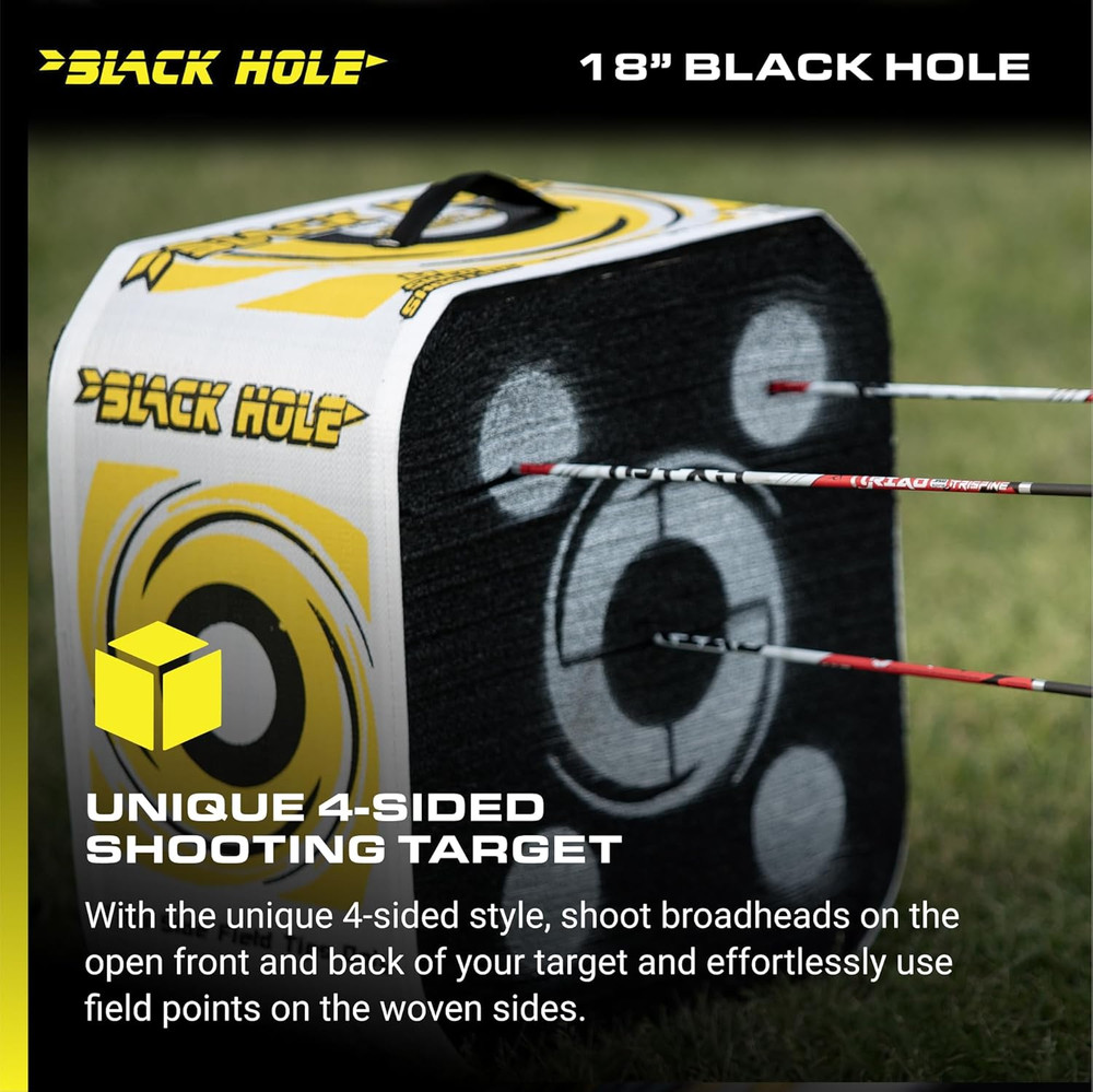 Black Hole Archery Target - Available in 18" & 22"