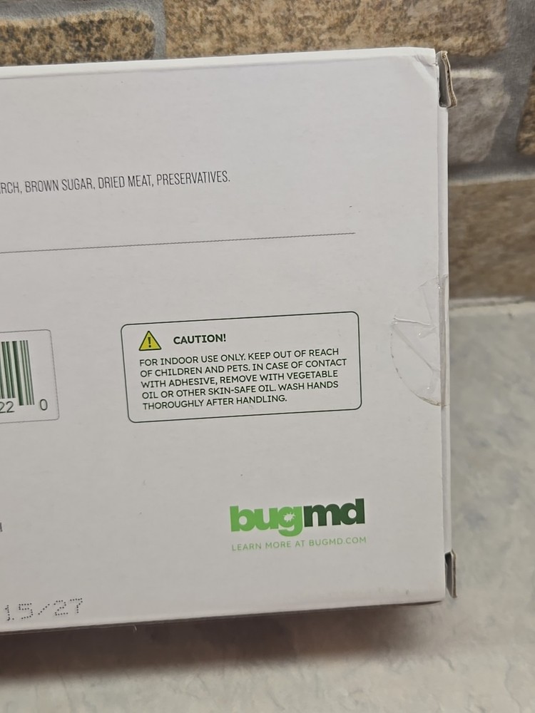 BugMD Cockroach Catcher (12Pack), Cockroach Killer Indoor Insect Trap Roach Trap