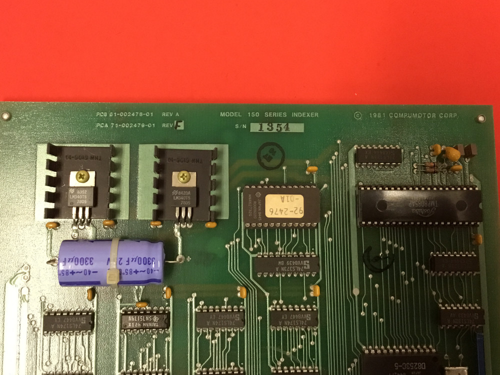 Compumotor - Model: 150 - Code D - Indexer Board - NEW