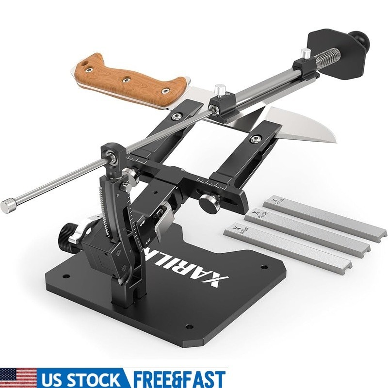 Knife Sharpening System Aluminium Professional Knife Sharpener Sharpening Kit