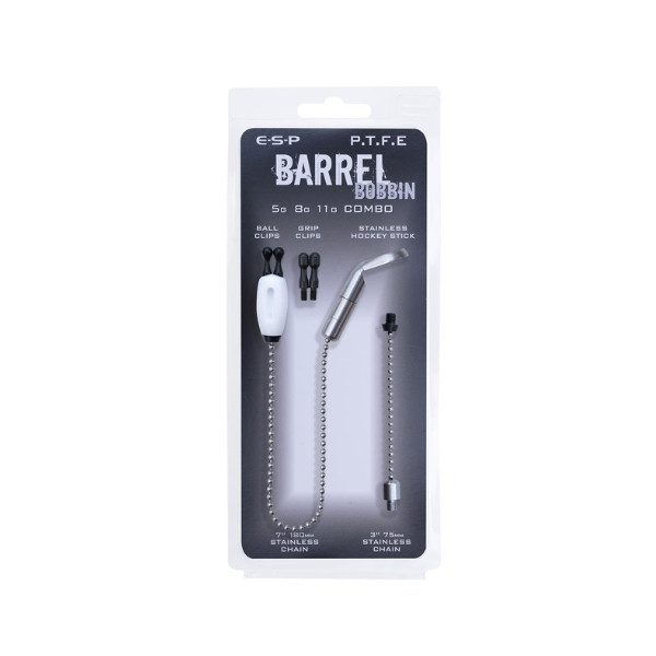 ESP Barrel Bobbins Black Stainless