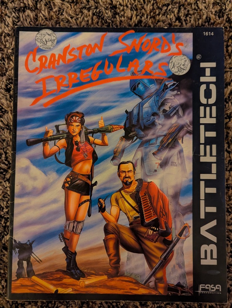 BattleTech 1614: Cranston Snord’s Irregulars — FASA — OOP