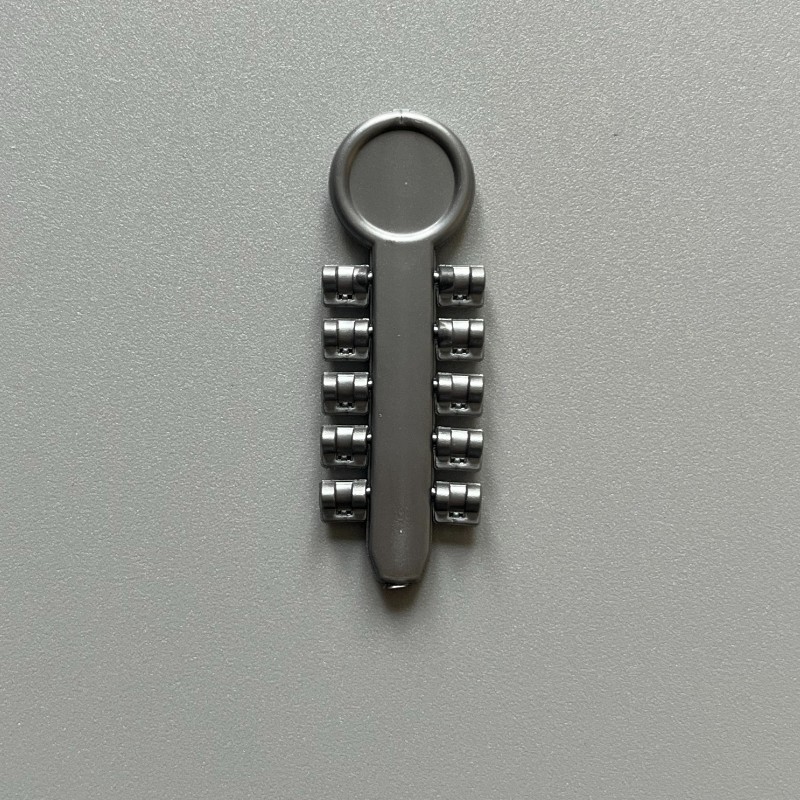 200Pcs/Pack Dental Rotation Wedge Orthodontic Rubber Elastic Rotary Pads Gray