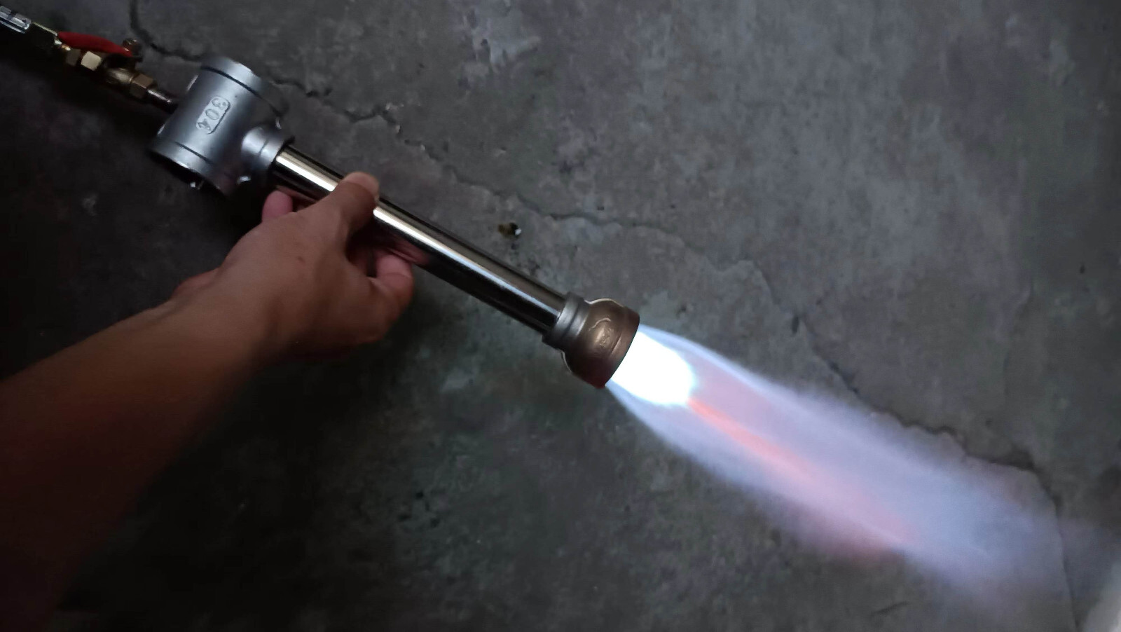 LSMIITTH Propane Gas Forge Furnace Burner Blacksmith Knife Making Raku Kiln