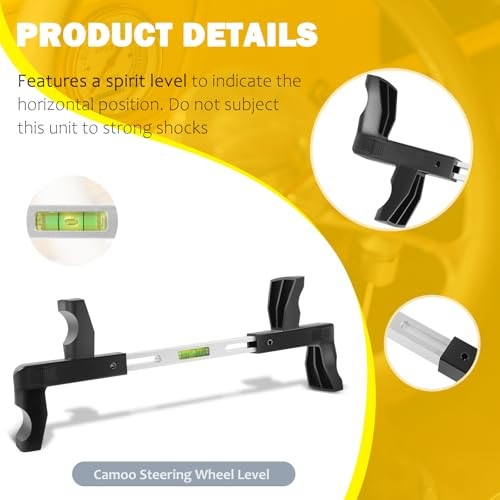Steering Wheel Level Alignment Tool Fit for Most Steering Wheels Double Side
