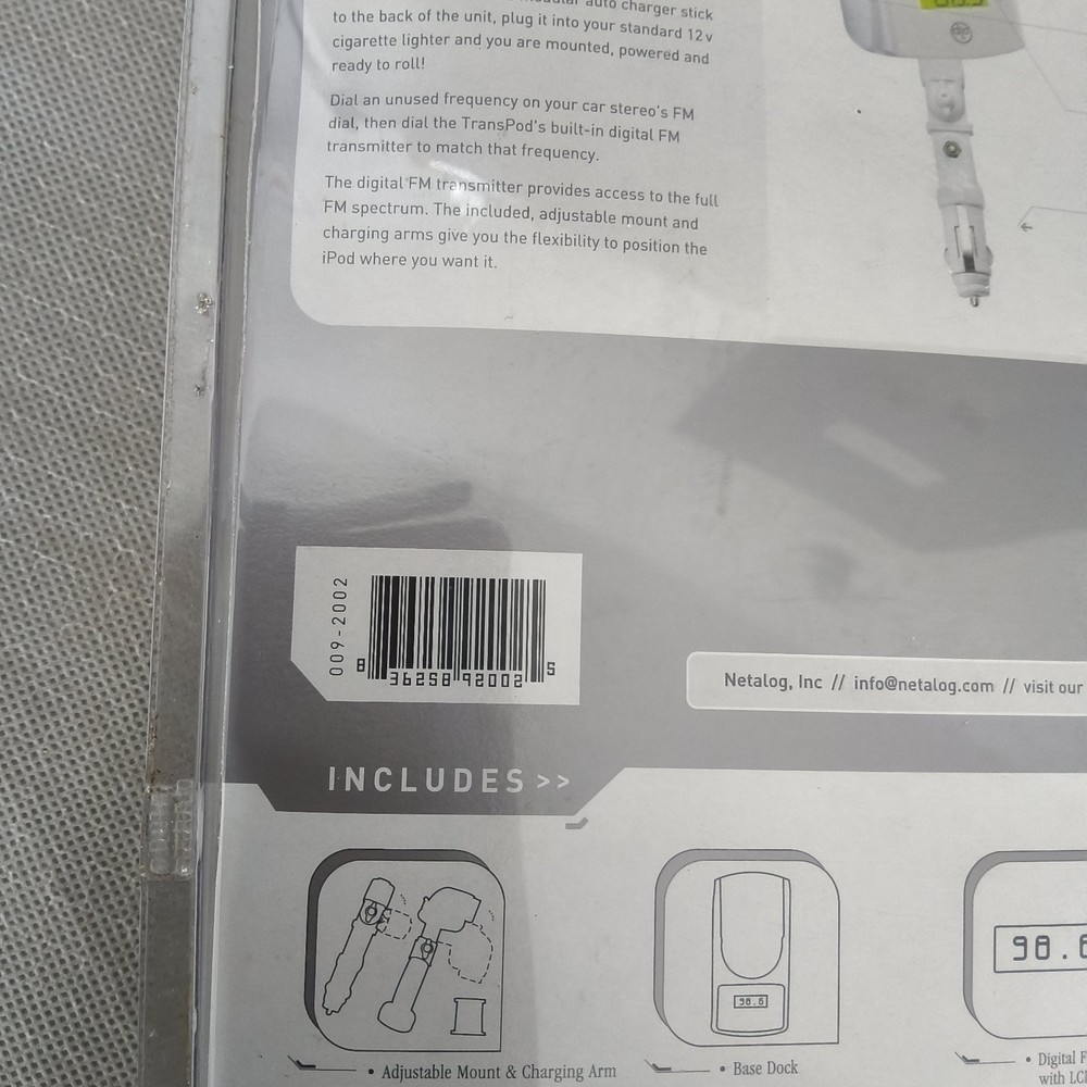 DLO TransPod FM iPod Transmitter & Docking Station