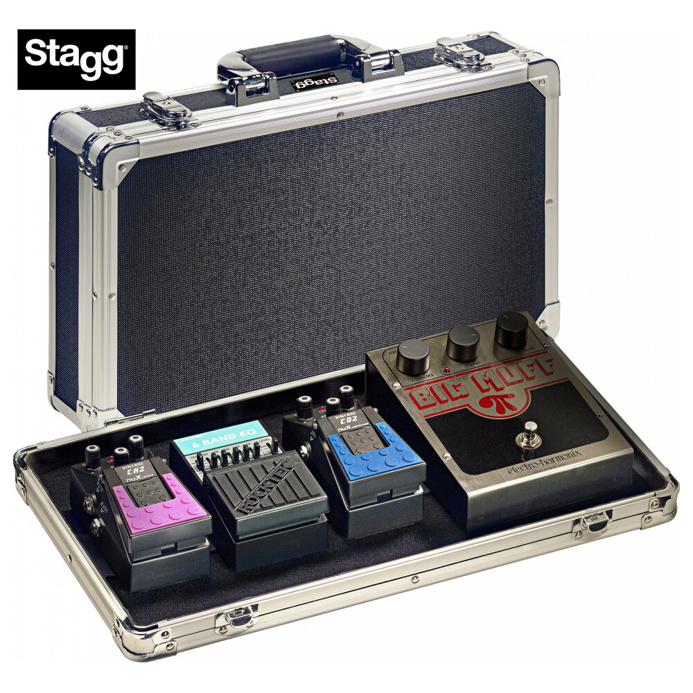 Stagg UPC-424 ABS Rugged Medium Weight Case For Guitar Effects Cable