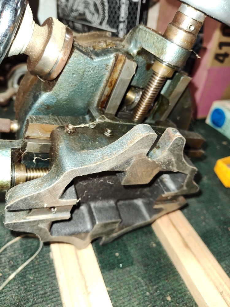 8" DUEL CROSS SLIDE ROTARY TABLE