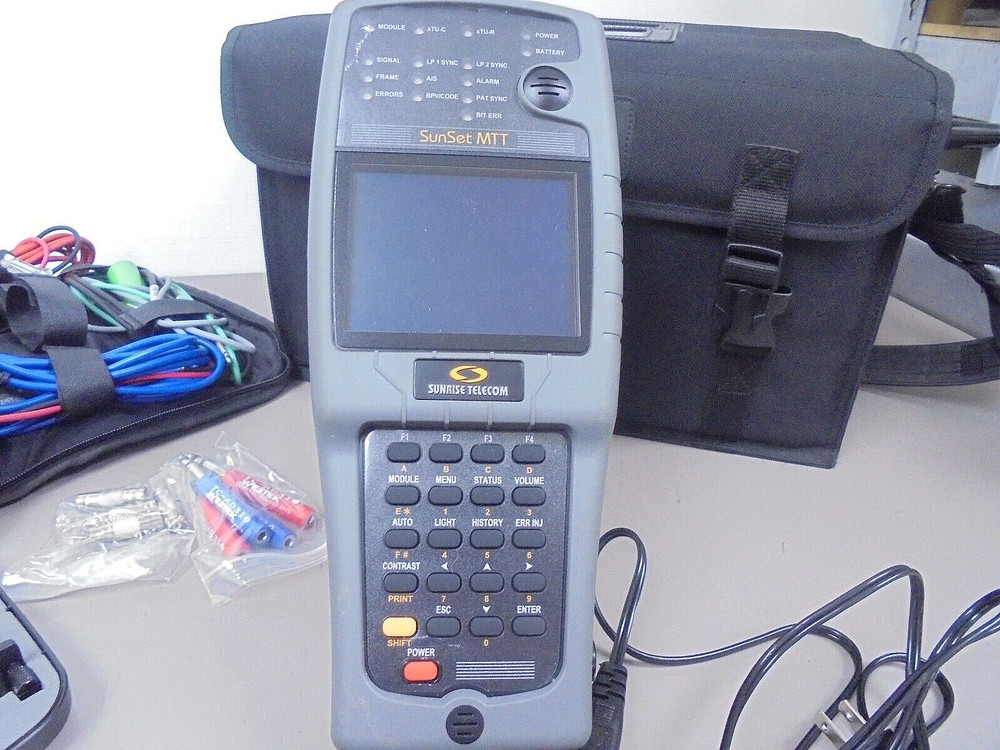 SunSet MTT Comprehensive Telecom Network Handheld Modular General Test Toolkit