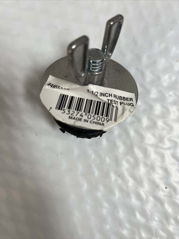 AQUAPLUMB 1-1/2 Rubber Test Plug