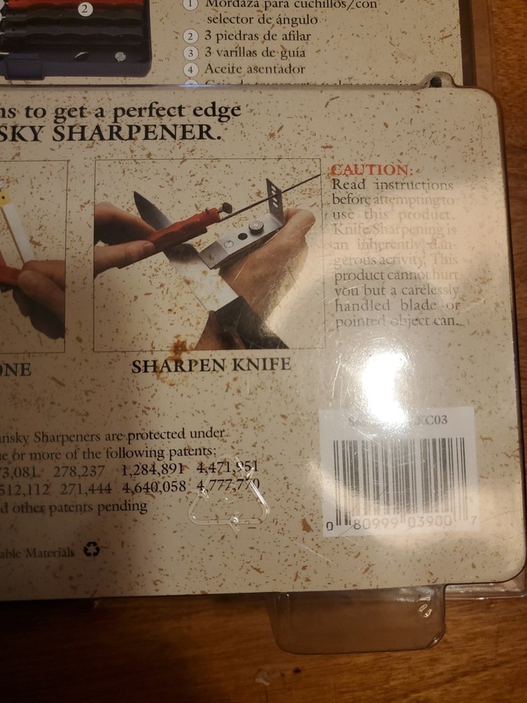 Lansky Knife Sharpening System Standard Precision 3-Stone With Mount - LKC03