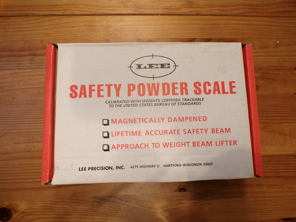 Lee Safety Powder Scale 90681
