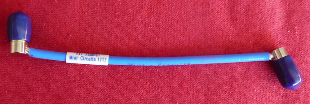 FIVE (5) Mini Circuits 141-5SMRC+ Hand-Formable 5" RF Cables, RoHS