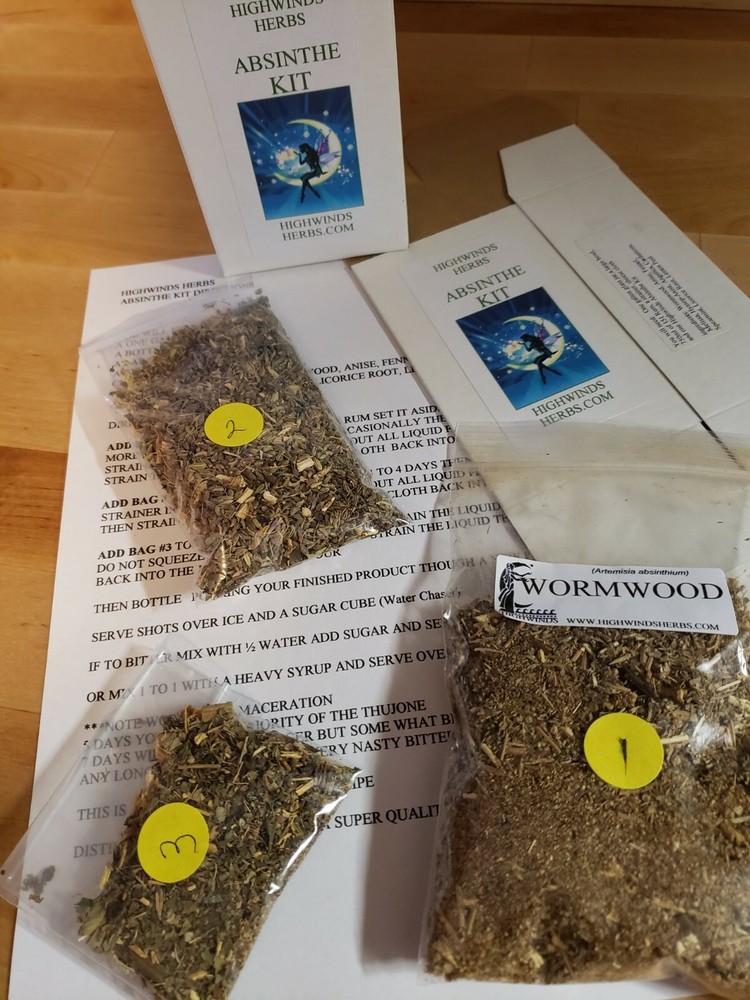 ABSINTHE KIT all organic herbs