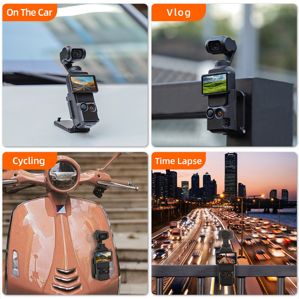 New Magnetic Holder Fixed Bracket Base Adjustable Adapter for DJI OSMO Pocket 3