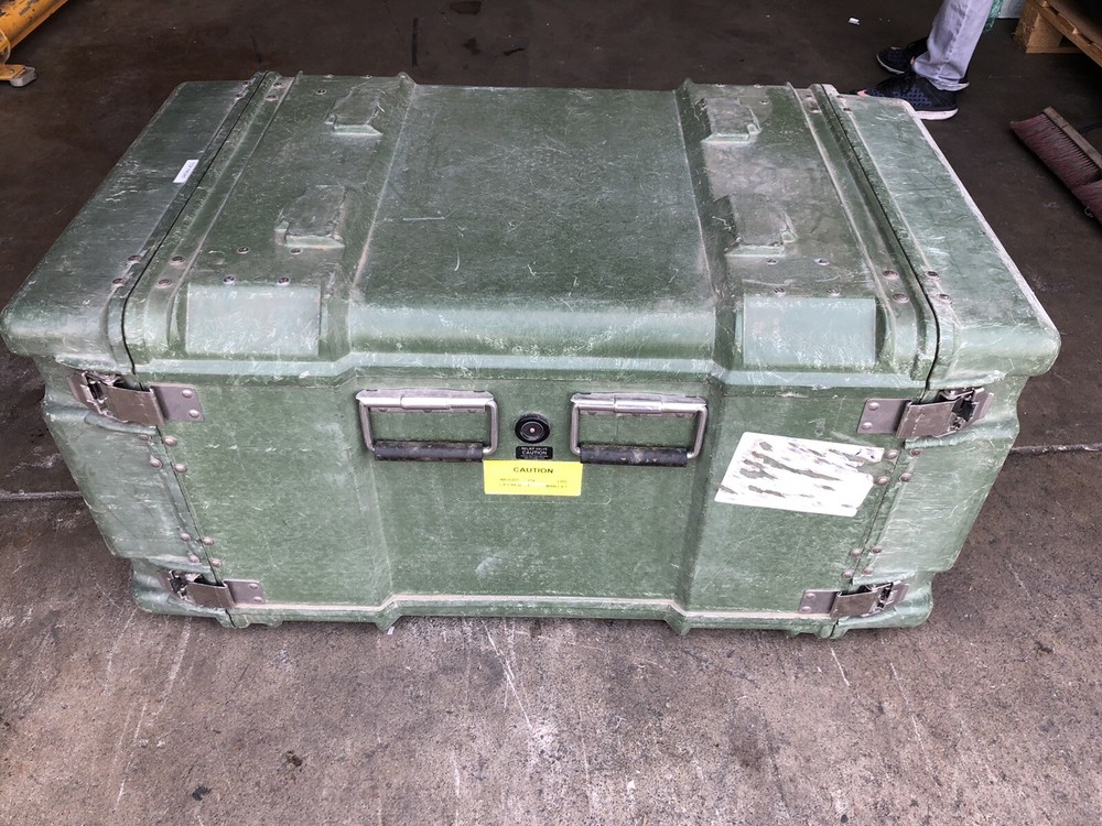 Hardigg Style Rack Mount Case General Dynamics Military Electronics Crate 38.5"