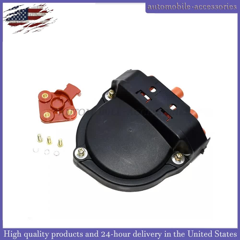 1Set For BMW E23 E24 E28 E30 E31 E32 E34 Distributor Cap Rotor Kit 12111725070
