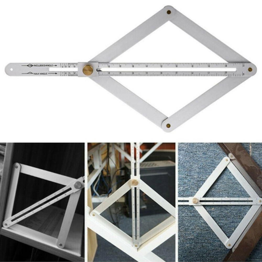 Square Protractor Protractor Artifact Ceiling Corner Angle Finder Foldable
