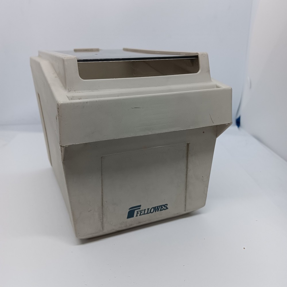 Fellowes Computer Disk Workstation 3 1/2" / 3.5 Inch Diskette Tray Case