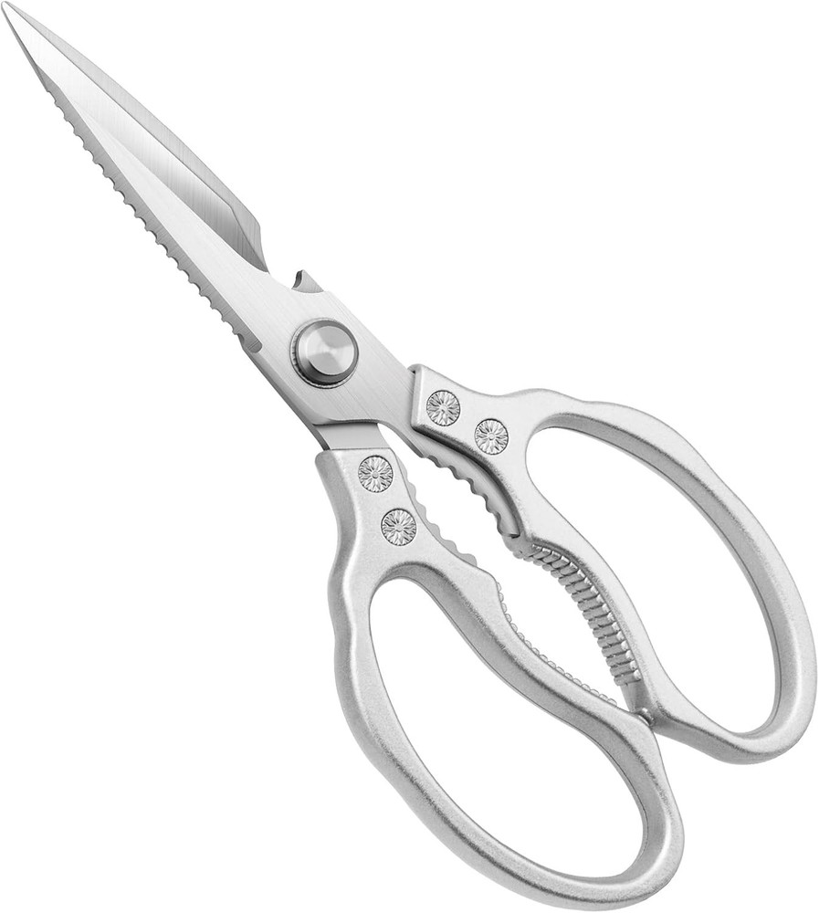 Kitchen Scissors, Multi-Purpose Kitchen Shears, Heavy Duty Dishwasher Safe Fo...