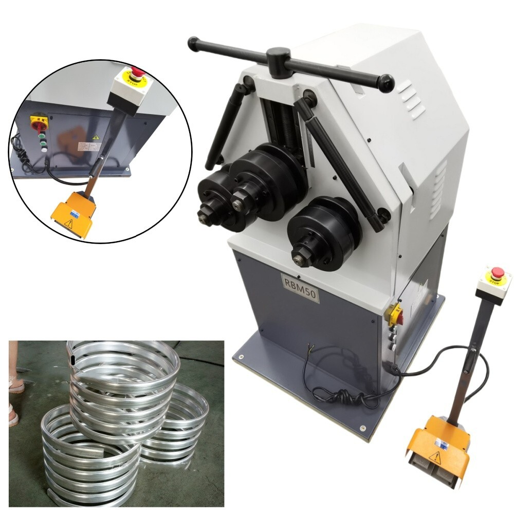 Electro-hydraulic Roll Bender Pipe Round Roller Ring Roller Pinch Roll Bender