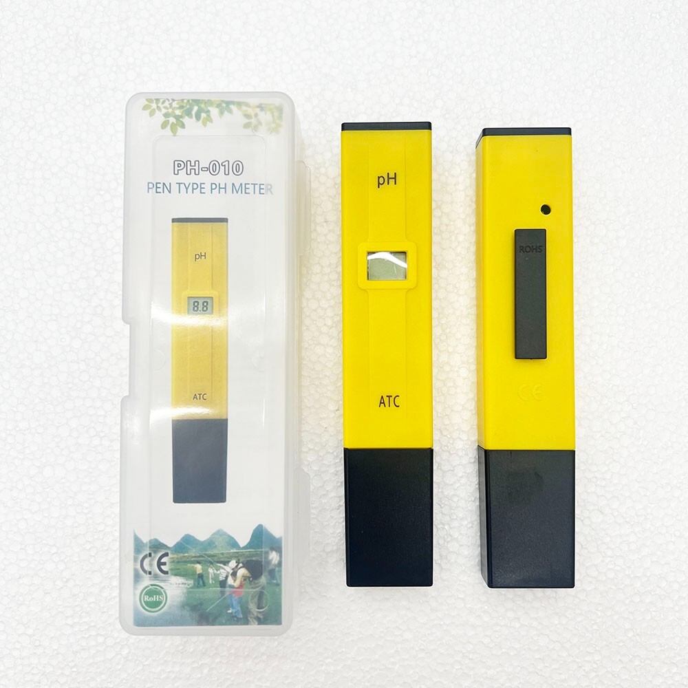 Digital pH Meter Tester 0.0-14.0 pH Range 0.1 pH Resolution ±0.1 pH Accuracy