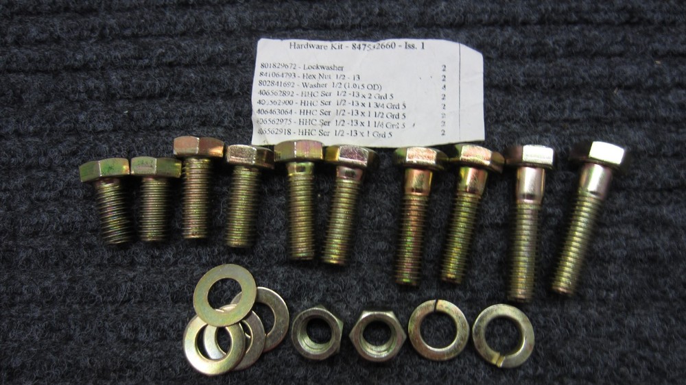 847532660- Hardware kit ISS.1 Material for cable rack fabrication and support