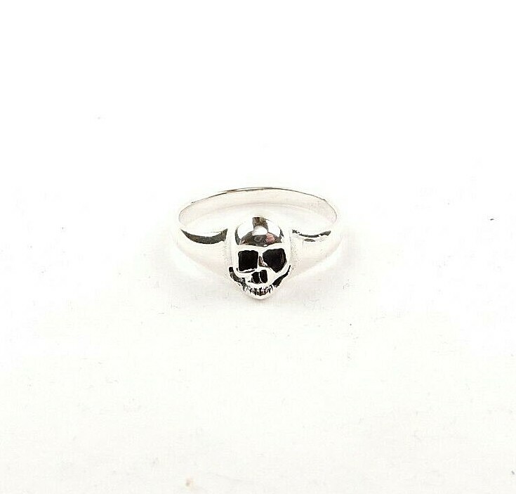 Sterling Silver Skull Ring - Free Gift Packaging