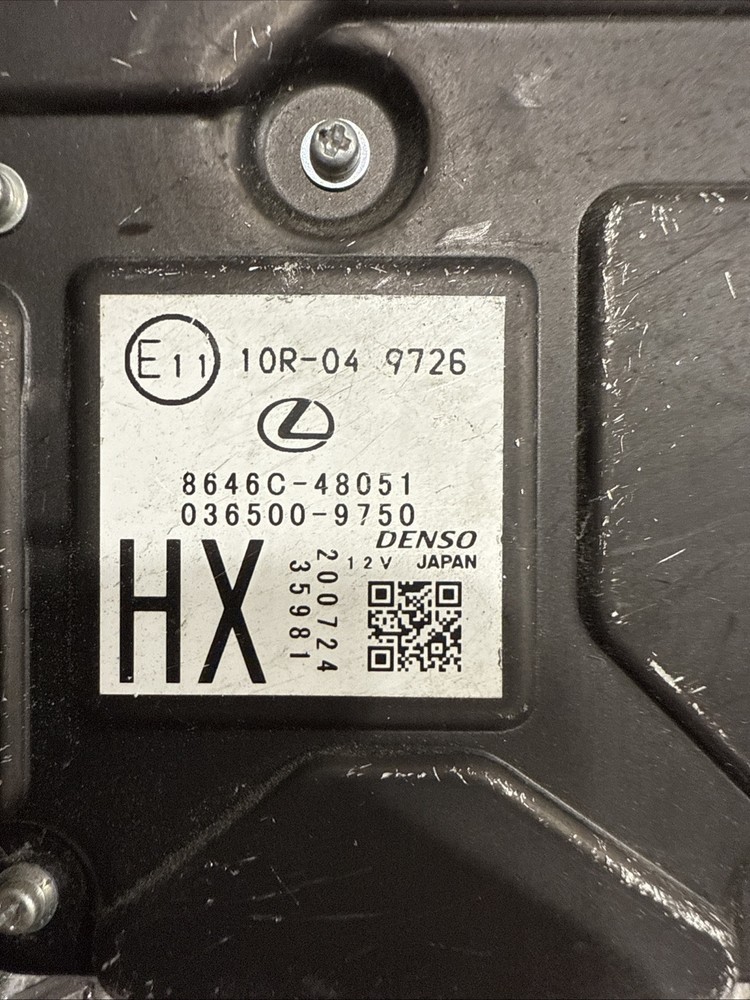 Lexus RX450H 2018 camera forward recognition radar sensor module 8646C-48051 @a2
