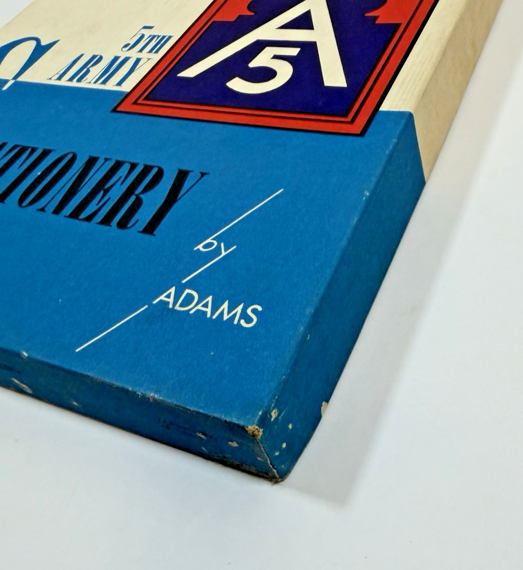 Vintage WW2 5th Army NOS Stationery Set Fort Leonard Wood Missouri NOS Boxed #1