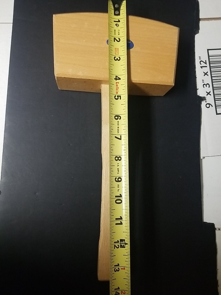 contemporary Crown Tools Sheffield England carving mallet user tool