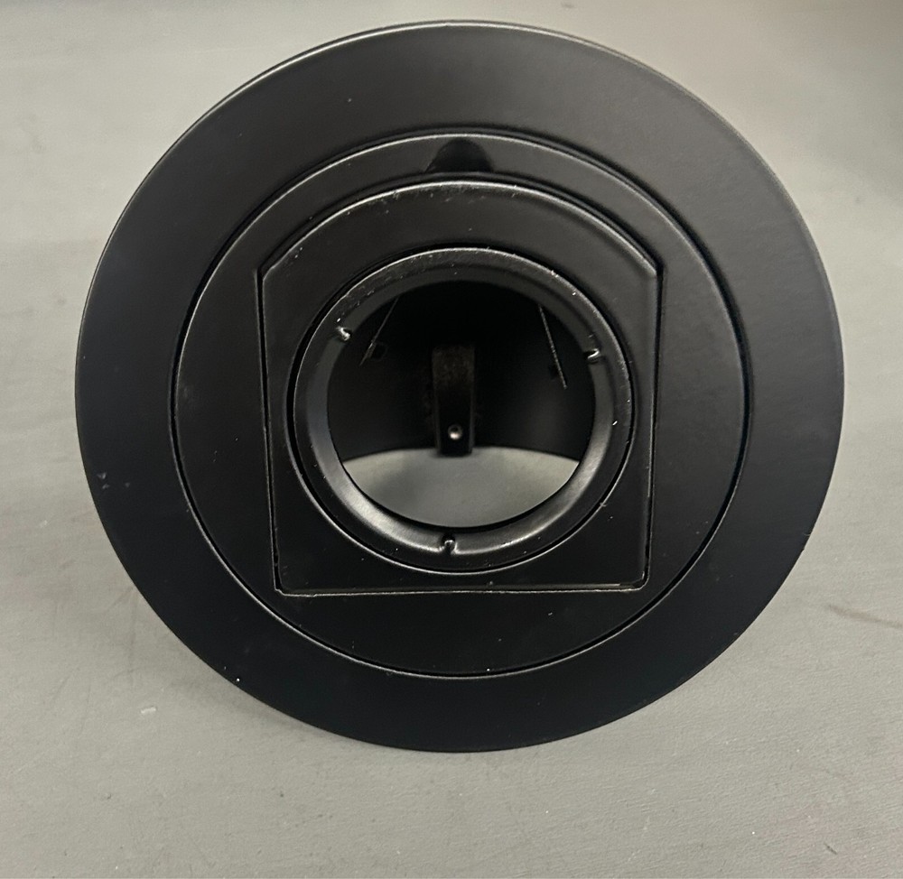 ELITE LIGHTING 4" UNIVERSAL adjustable trim B1406 - BK