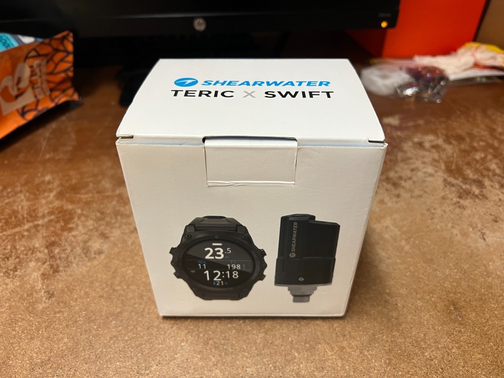 Shearwater Teric Wrist Computer w/ Transmitter - Black - Open Box