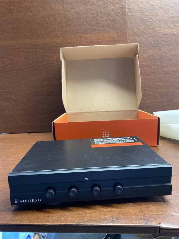 MODERNO ~ 4 - ZONE SPEAKER SELECTOR SWITCH ~ MODEL # MS-4