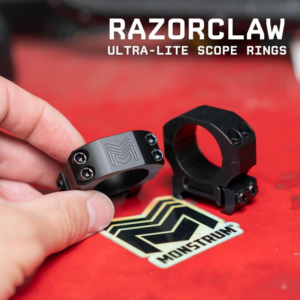 Monstrum Razorclaw Series Precision Scope Rings