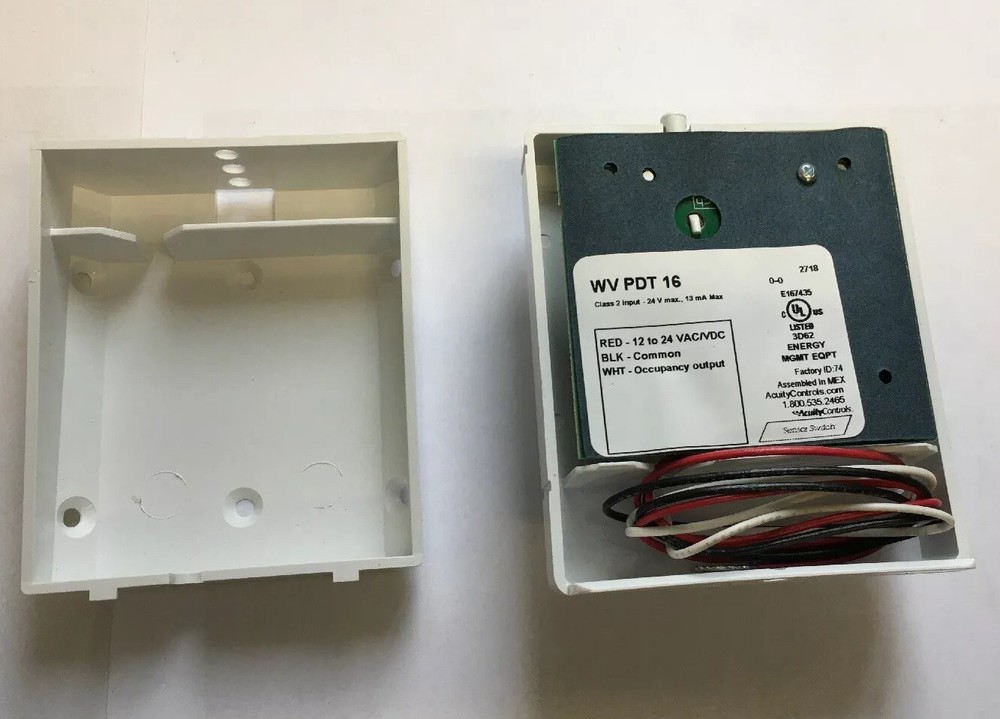 Acuity Controls - Sensor Switch WV PDT 16 R corner mount kit