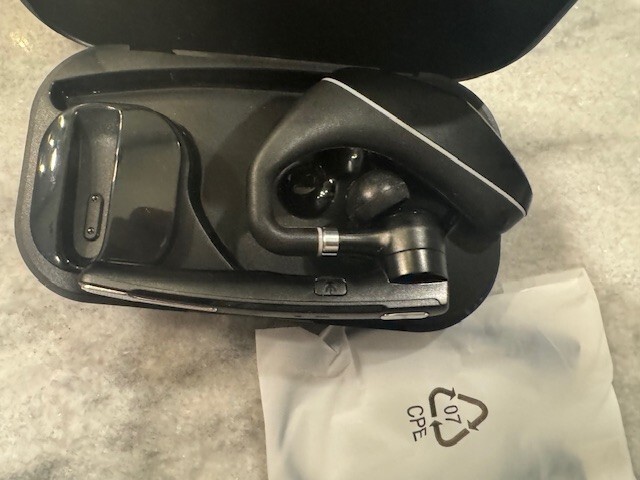 EKVANBEL Bluetooth Headset V5.1, Wireless Headset for Computer with 500mAh Charg