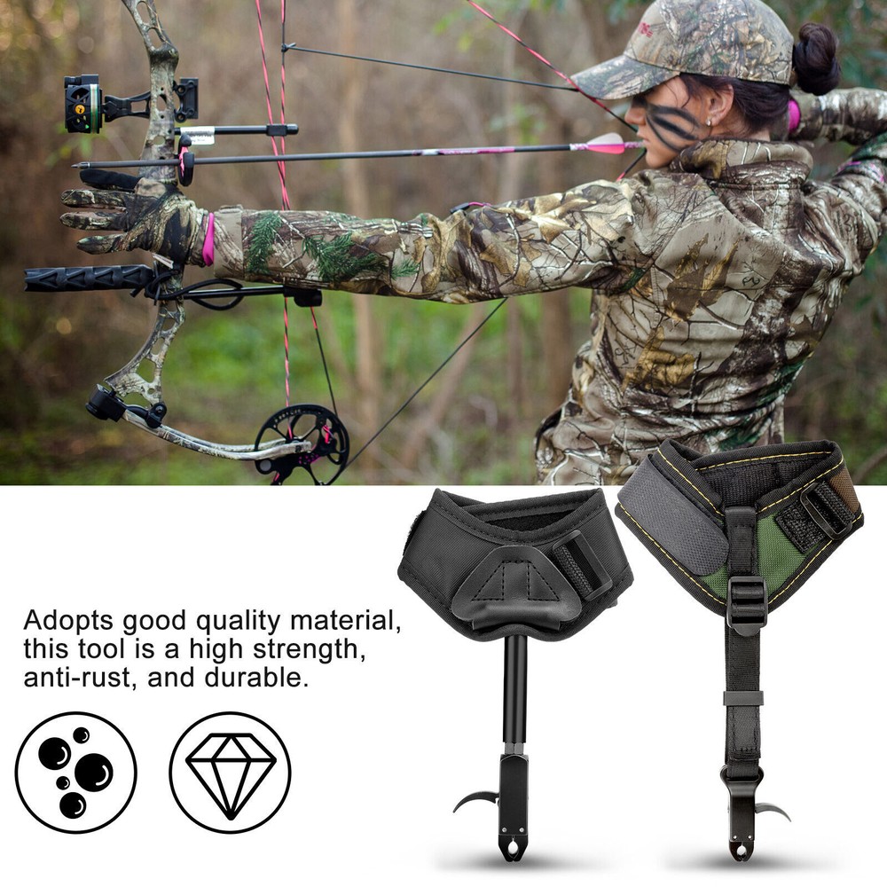 Release Aid Archery Caliper Precision Trigger Wrist Strap Accessory Compound Bow